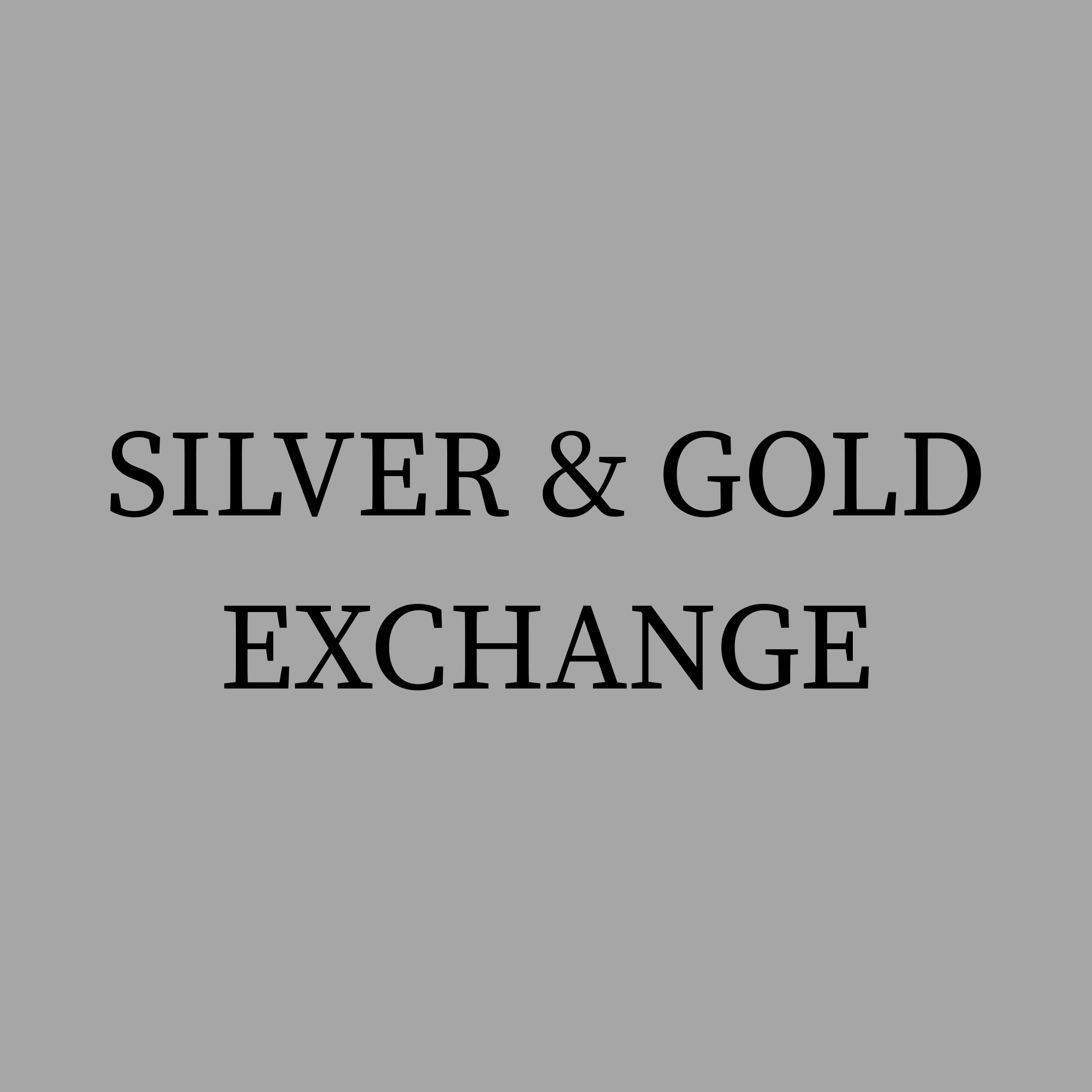 Silver and Gold Exchange Logo